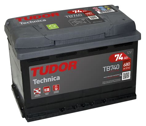 Tudor TB740. Car battery Tudor 74Ah 12V 